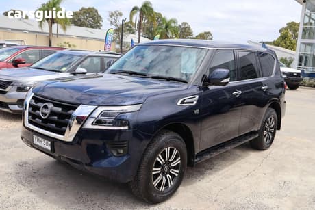 Blue 2023 Nissan Patrol Wagon Ti (4X4)