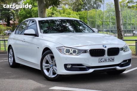 White 2012 BMW 320I Sedan