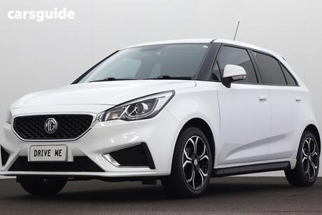 White 2023 MG MG3 Hatchback Excite (With Navigation)