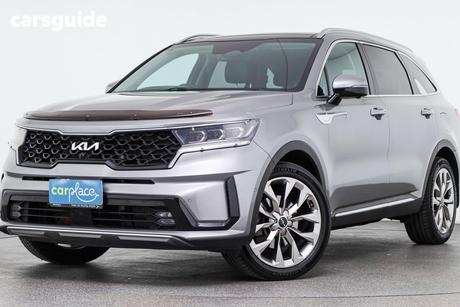 Grey 2023 Kia Sorento Wagon Gt-Line 7 Seat