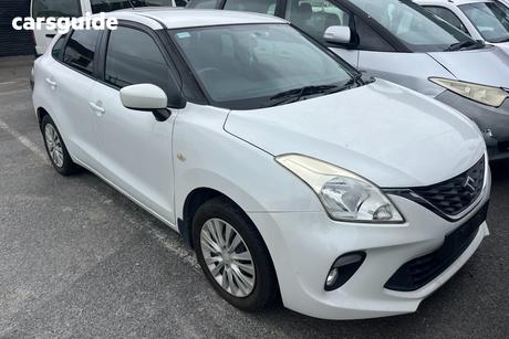White 2020 Suzuki Baleno Hatchback Gl