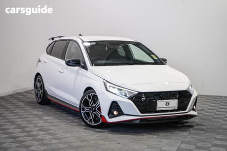 White 2025 Hyundai I20 Hatchback N