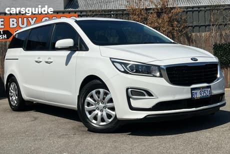 White 2019 Kia Carnival Wagon S