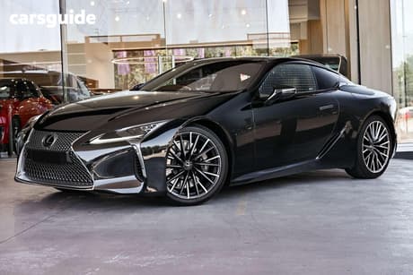Grey 2025 Lexus LC500 Coupe