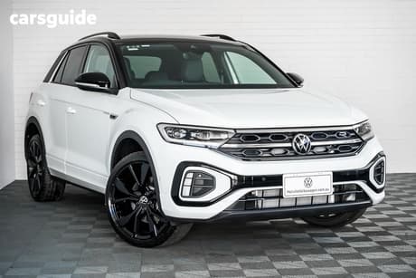 White 2025 Volkswagen T-ROC Wagon 140Tsi R-Line