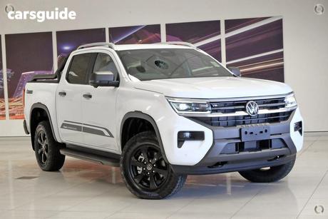 White 2025 Volkswagen Amarok Dual Cab Utility Panamericana Tdi600 4Motion