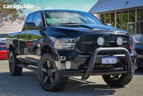 Black 2019 RAM 1500 Coach Express (4X4) W/Ramboxes