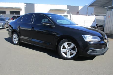 Black 2011 Volkswagen Jetta Sedan 118 Tsi Comfortline