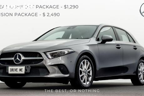 Grey 2021 Mercedes-Benz A180 Hatchback