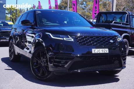 Black 2020 Land Rover Range Rover Velar Wagon P250 R-Dynamic S (184Kw)