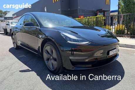 Black 2019 Tesla Model 3 Sedan Standard Range Plus