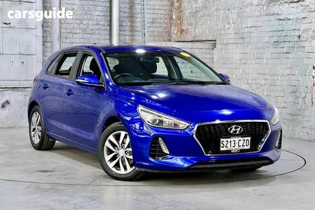 Blue 2020 Hyundai I30 Hatchback Active