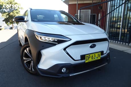 White 2024 Subaru Solterra Wagon Awd