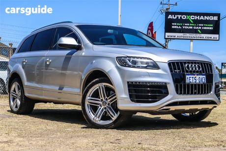 Silver 2015 Audi Q7 Wagon 3.0 Tdi Quattro