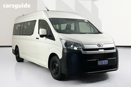 White 2019 Toyota HiAce Bus Commuter (12 Seats)