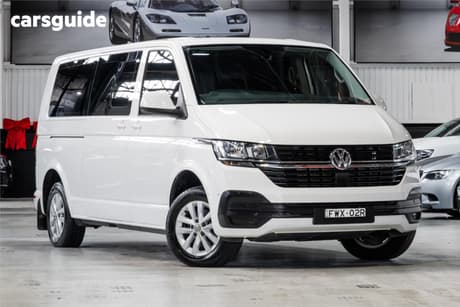 White 2021 Volkswagen Caravelle Wagon Tdi340 Lwb (Trendline)