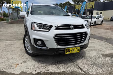 White 2016 Holden Captiva Wagon Active 7 Seater