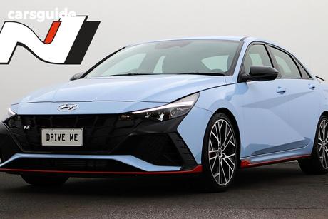 Blue 2023 Hyundai I30 Sedan N Premium