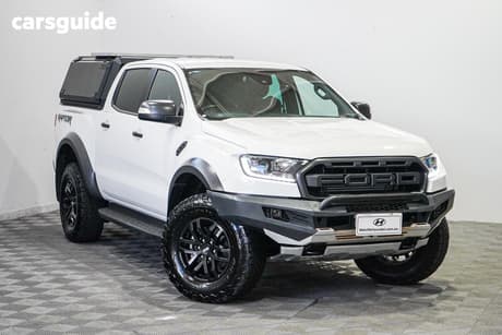 White 2019 Ford Ranger Double Cab Pick Up Raptor 2.0 (4X4)