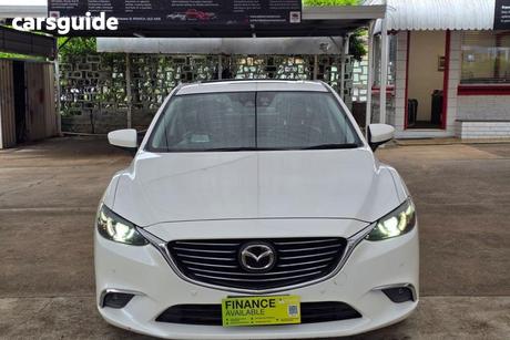 White 2016 Mazda 6 Sedan Atenza
