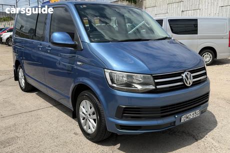 Blue 2017 Volkswagen Multivan Wagon Comfortline Tdi340