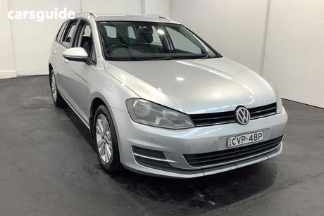 Silver 2014 Volkswagen Golf Wagon 90 Tsi Comfortline