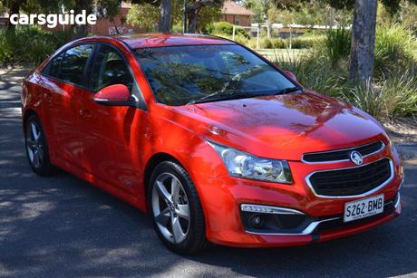 Red 2016 Holden Cruze Sedan Sri Z-Series