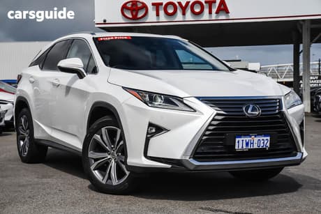 White 2017 Lexus RX200T Wagon Luxury