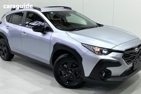 Silver 2024 Subaru Crosstrek Wagon Awd 2.0L