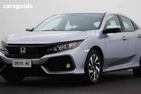 Silver 2019 Honda Civic Hatchback Vti-S