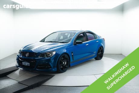 Blue 2013 Holden Commodore Sedan Ss-V Redline