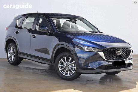 Blue 2025 Mazda CX-5 Wagon G25 Maxx Sport (Fwd)