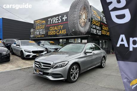 Silver 2014 Mercedes-Benz C200 Sedan