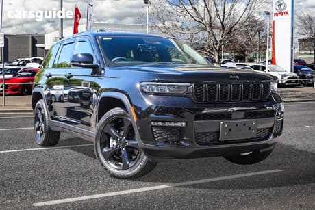 Black 2023 Jeep Grand Cherokee L Wagon Night Eagle 7 Seat (4X4)