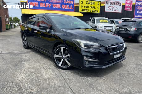 Black 2018 Subaru Impreza Sedan 2.0I-S (Awd)