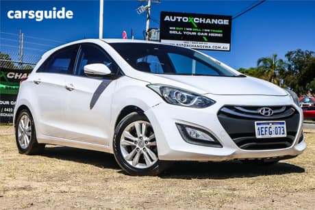 White 2013 Hyundai I30 Hatchback Elite 1.6 Crdi