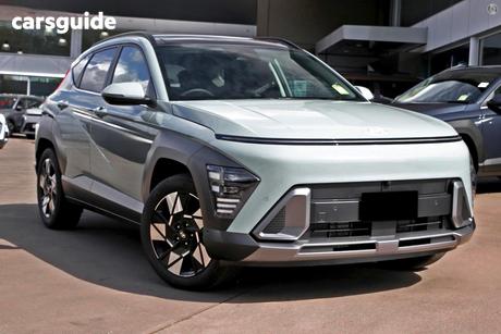 Green 2025 Hyundai Kona Wagon Hybrid Premium
