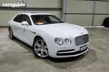 White 2014 Bentley Flying Spur Sedan W12