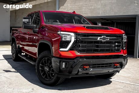 Red 2025 Chevrolet Silverado HD Ute Tray LTZ PREMIUM W/TECH PACK 4X4