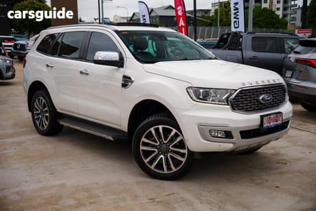 White 2020 Ford Everest Wagon Titanium (4Wd)