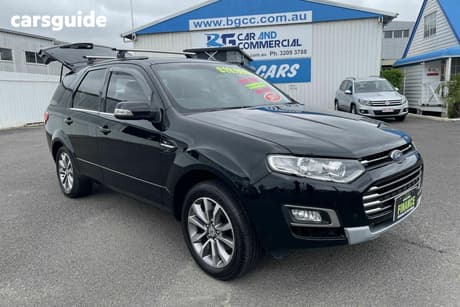 Black 2015 Ford Territory Wagon Titanium (Rwd)