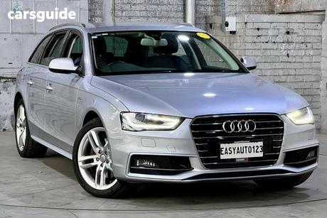 Silver 2015 Audi A4 Wagon 2.0 Tfsi Ambitn Avant Quattro