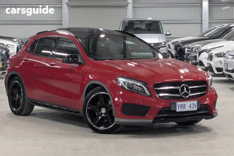 Red 2015 Mercedes-Benz GLA250 Wagon 4Matic