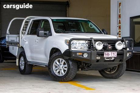 White 2014 Toyota Landcruiser Wagon Gxl (4X4)