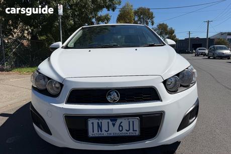 White 2012 Holden Barina Sedan Cd