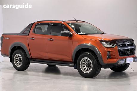 Orange 2020 Isuzu D-MAX Crew Cab Utility X-Terrain (4X4)