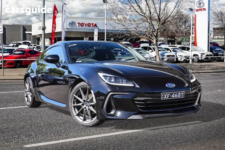 Black 2022 Subaru BRZ Coupe S