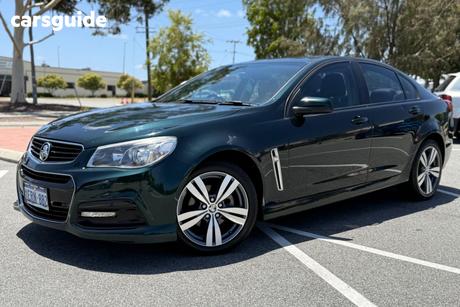 Green 2014 Holden Commodore Sedan Sv6 Collingwood Edition