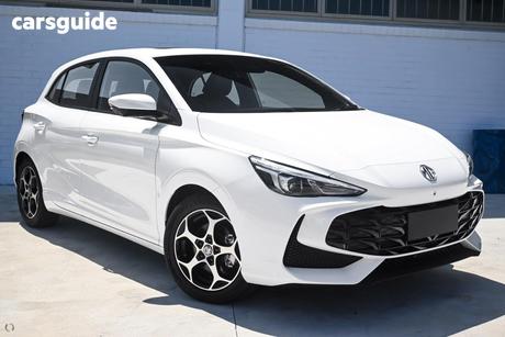 White 2025 MG MG3 Hatchback Essence