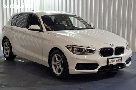 White 2017 BMW 118I Hatchback Sport Line